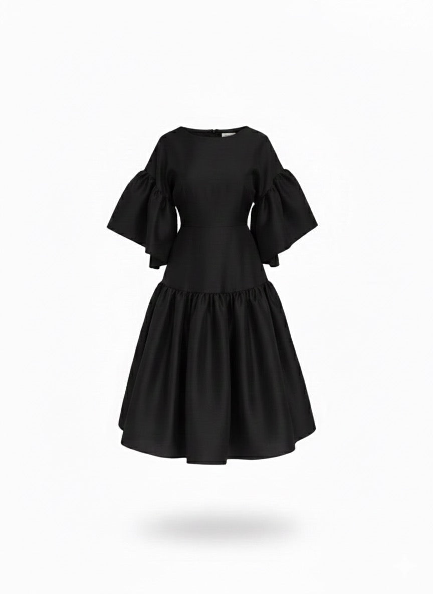 Statement Tiered Dress