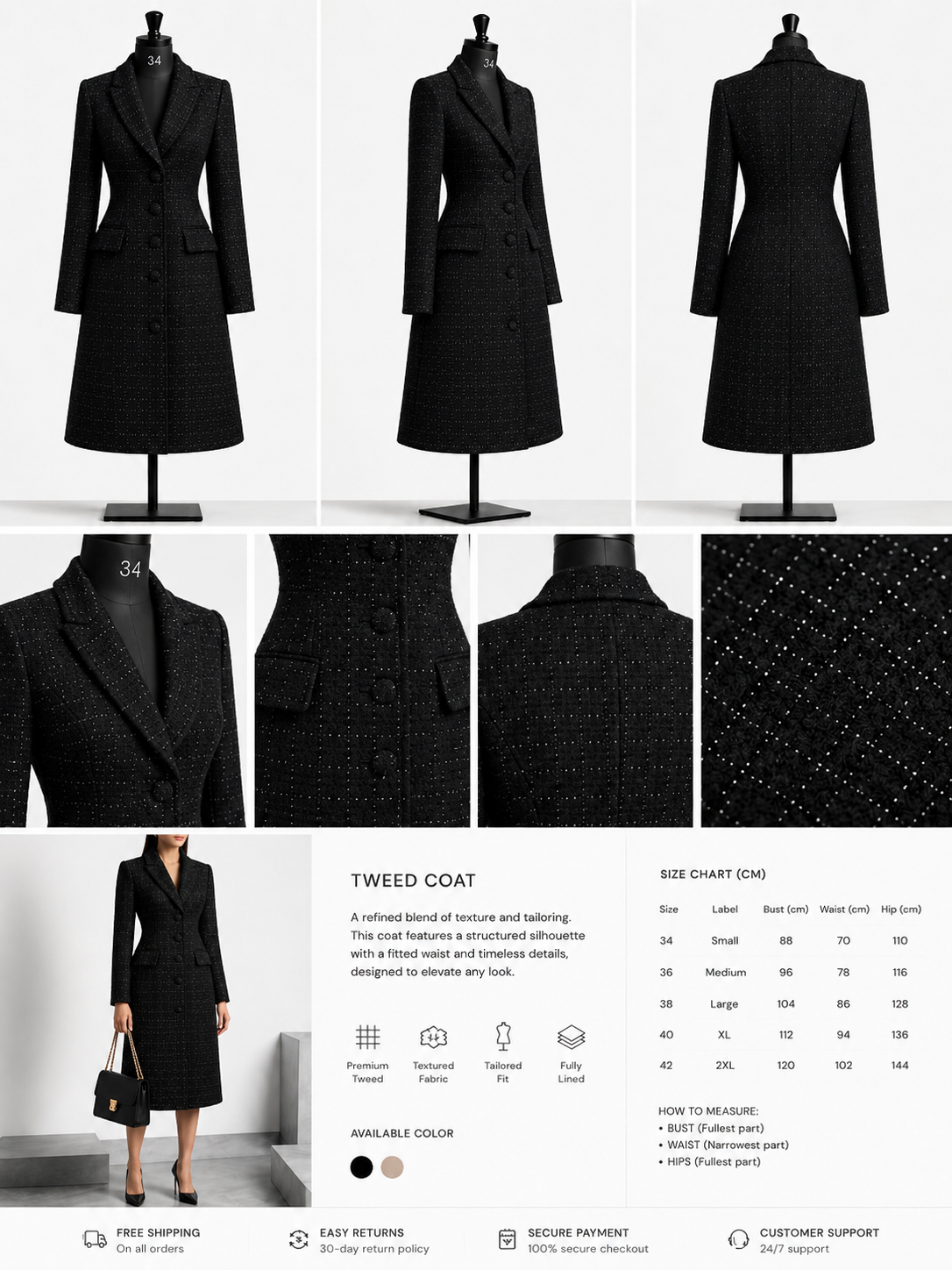 The Monolith Form Coat