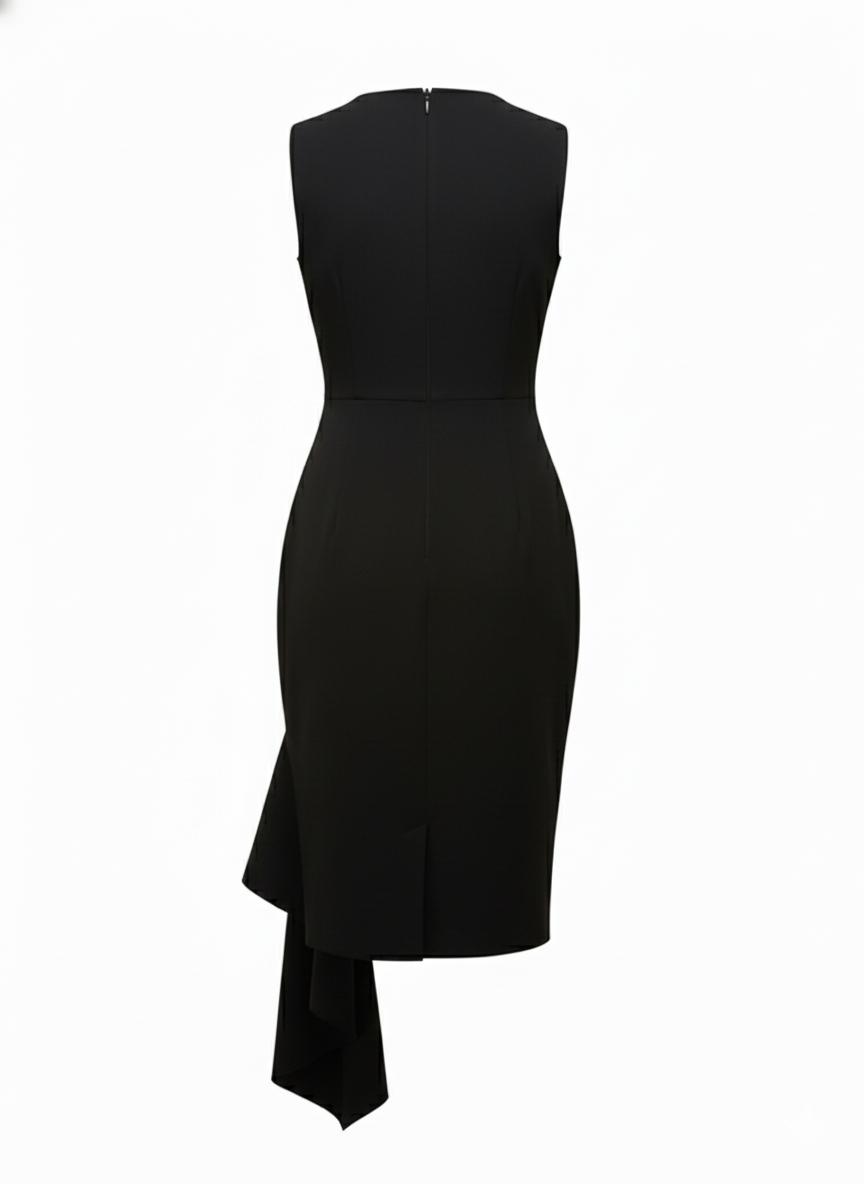 The Rhapsody Asymmetrical Midi Dress