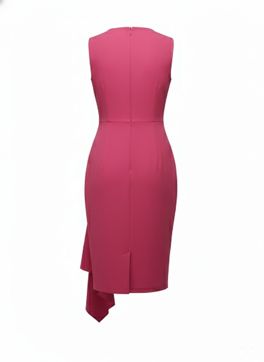 The Rhapsody Asymmetrical Midi Dress
