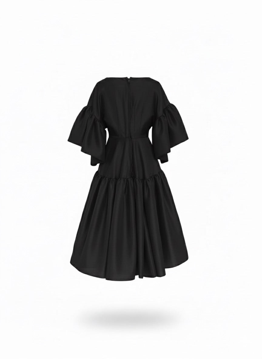 Statement Tiered Dress